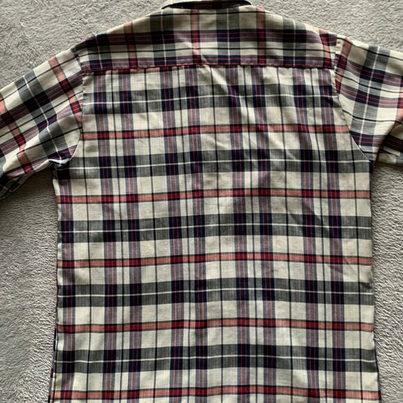 60s Vintage Button-Down Long Sleeve. Towncraft Par Excellence. Medium. - Picture 3 of 10